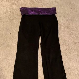 VS Pink Flared cut Yoga Pant Size Large